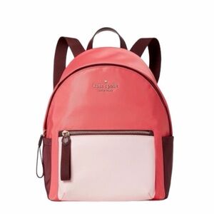 Kate Spade Coral and Blush Backpack